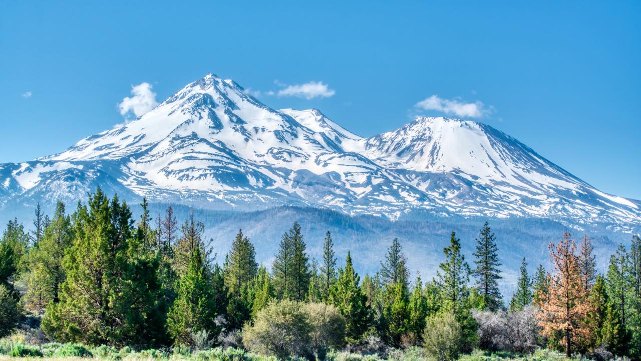 シャスタ山